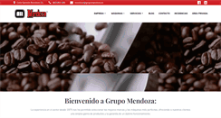 Desktop Screenshot of grupomendoza.es